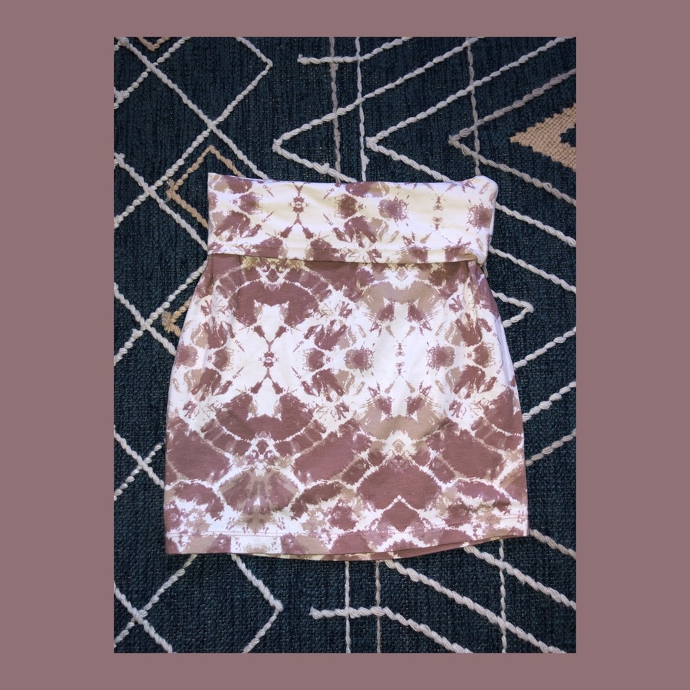 🐍Pink Mauve Snake Pattern Mini Skirt🌸